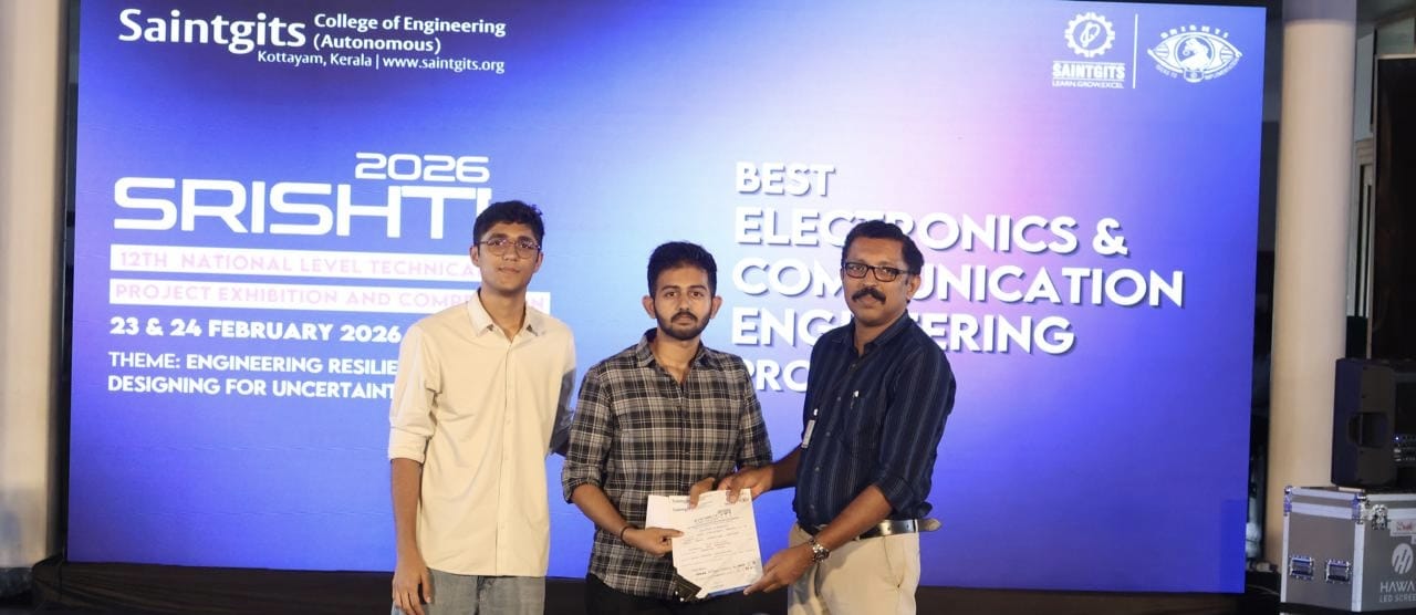 Best Electronic & Communication Project Award Photo